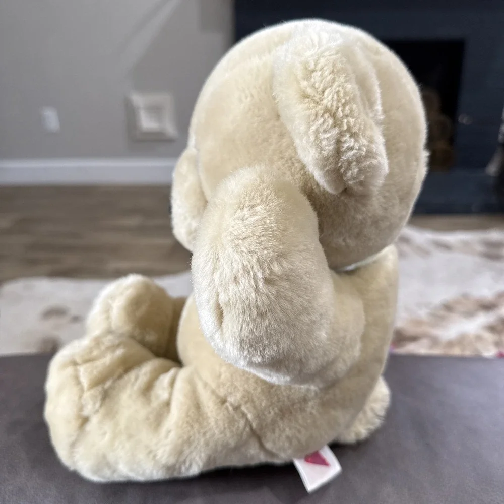 Dakin Cuddles Bear Plush Stuffed Animal 14 Inch Beige 31-6510 Vintage 1979‎